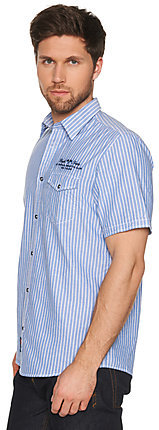 Tom Tailor kék csíkos rövidujjú ing 2014.3.21 fotója