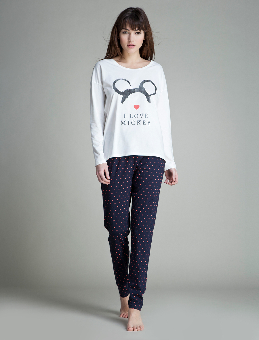 Women' Secret Mickey hosszú pizsama fotója