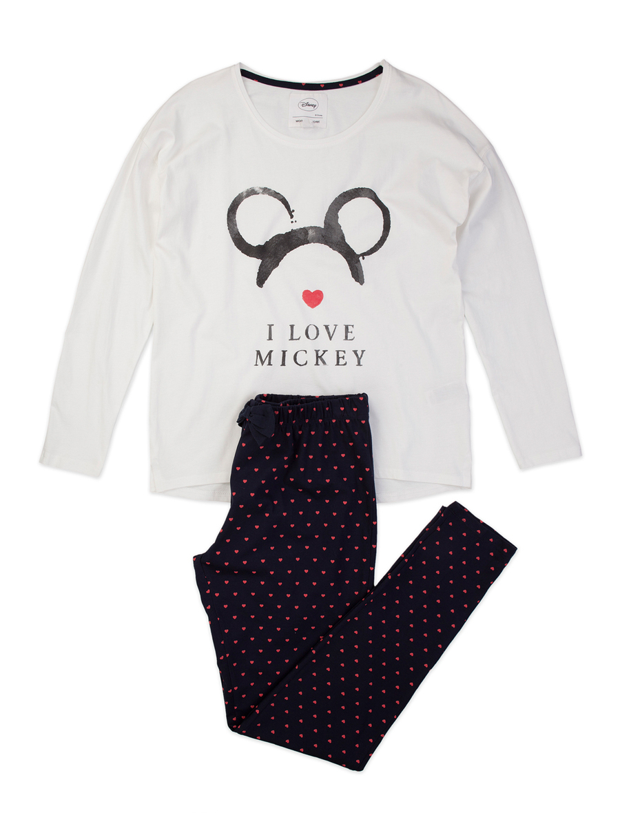 Women' Secret Mickey hosszú pizsama 2014.3.28 fotója
