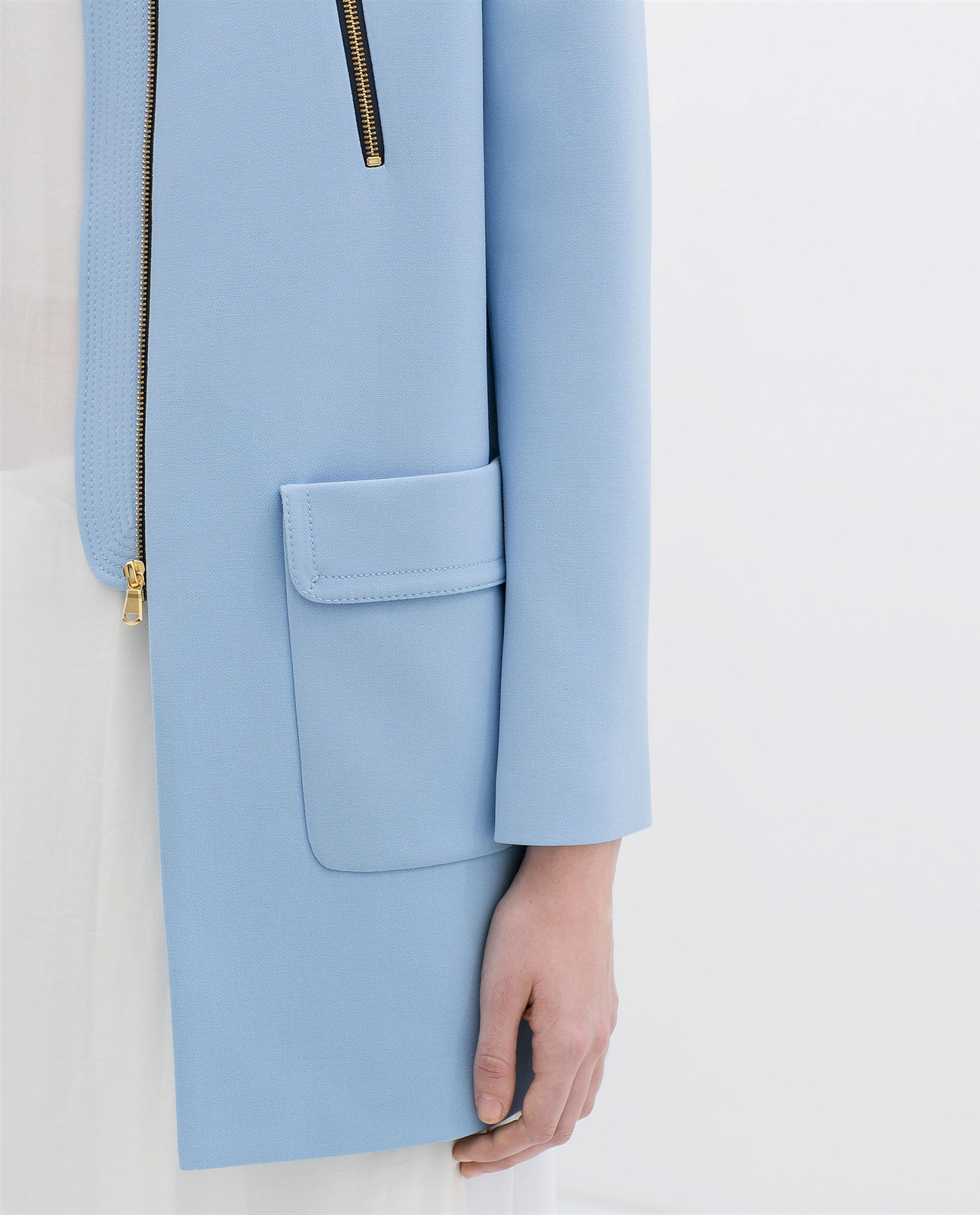 Zara zipzáros kabát 2014.6.3 #56355 fotója
