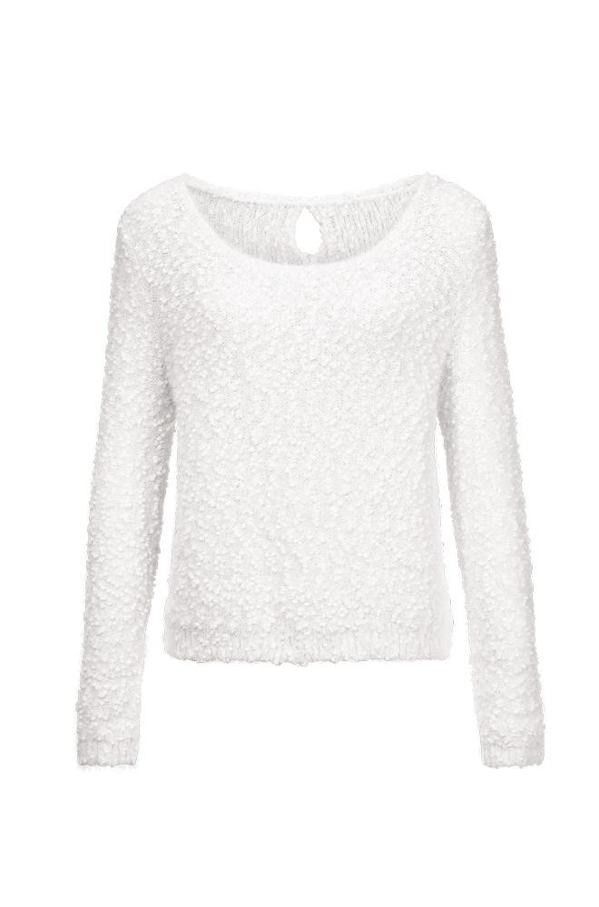 Orsay fehér őszi buklé pulcsi fotója