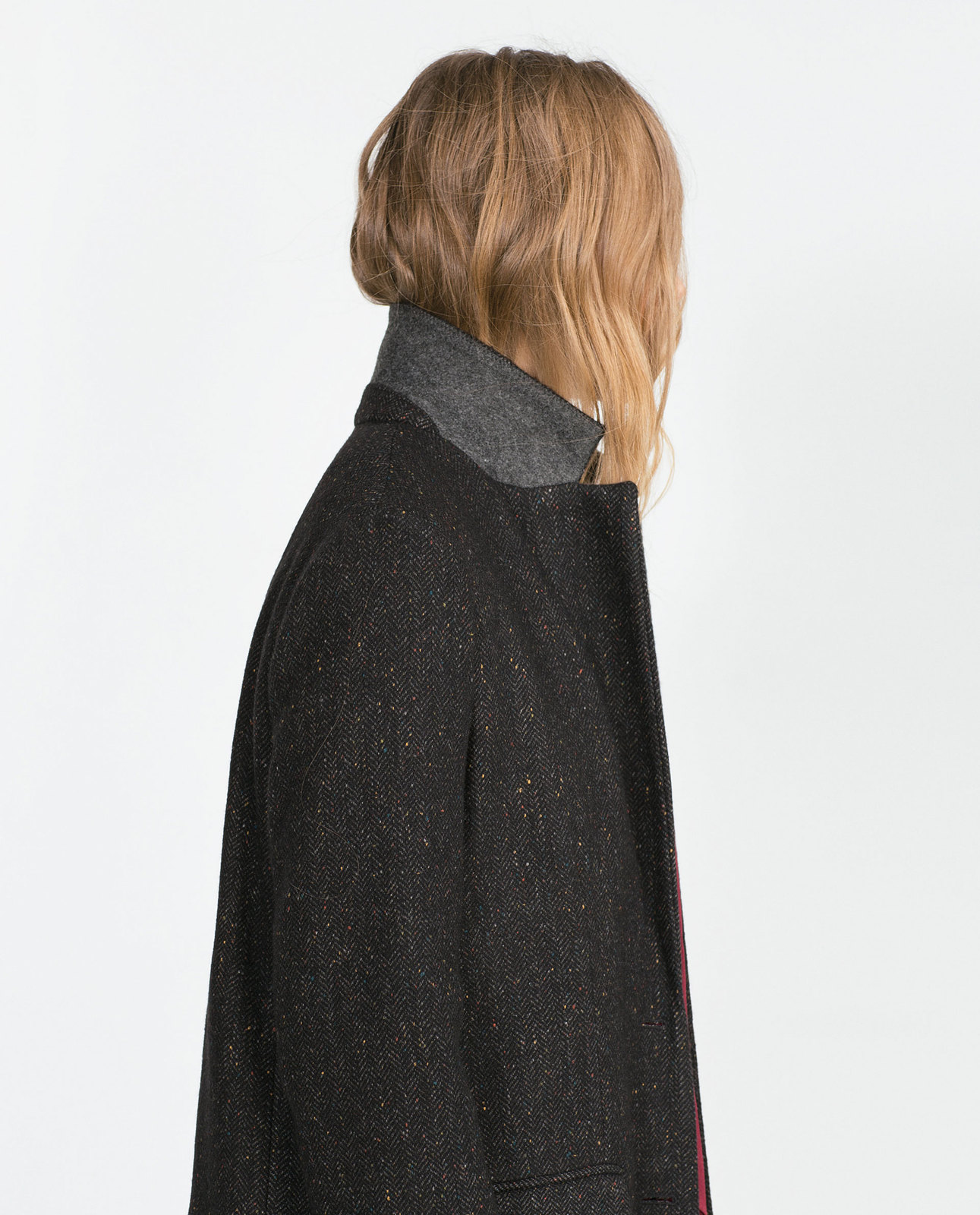 Zara egyenes szabású női kabát 2015.10.15 #88516 fotója