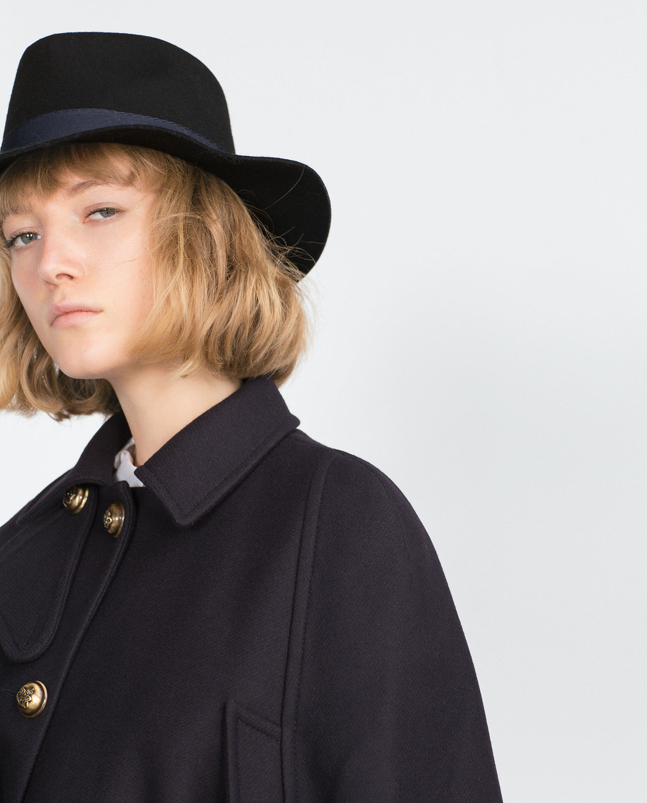 Zara női filckalap 2015.10.15 fotója