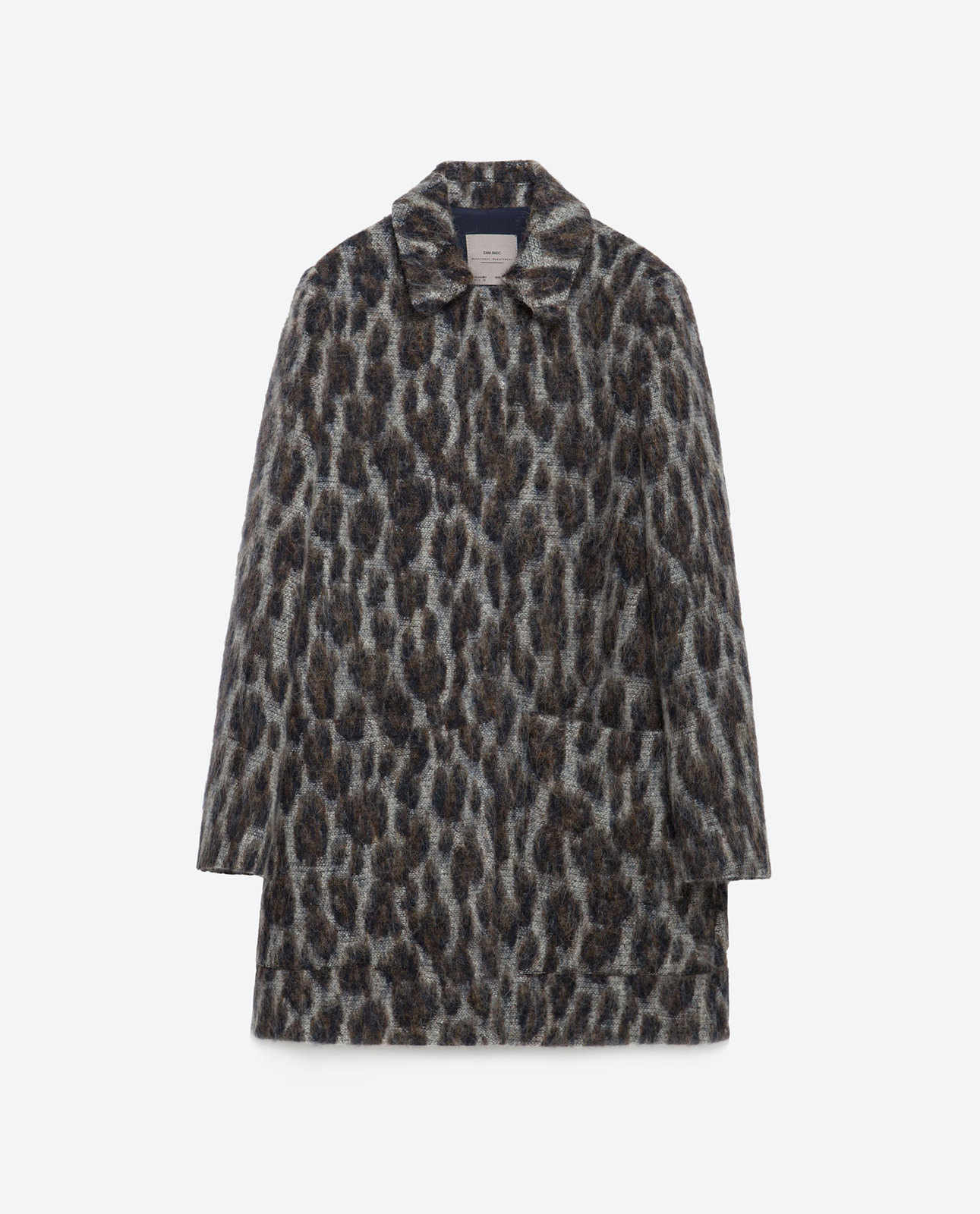 Zara mintás alpaka női kabát 2015.10.15 #88645 fotója