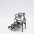 Zara női mintás magassarkú cipő