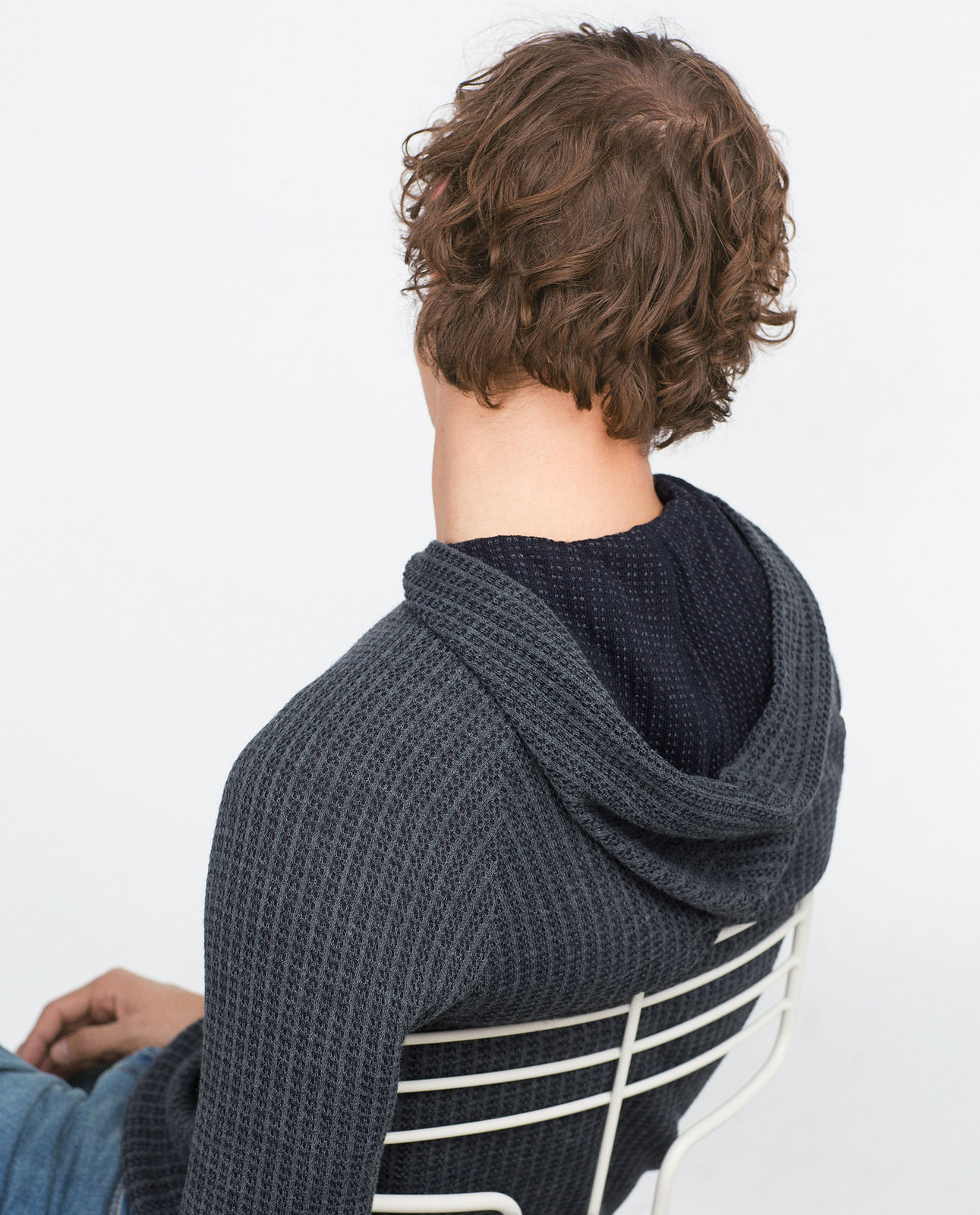 Zara férfi kapucnis pulóver 2015.10.16 #89489 fotója
