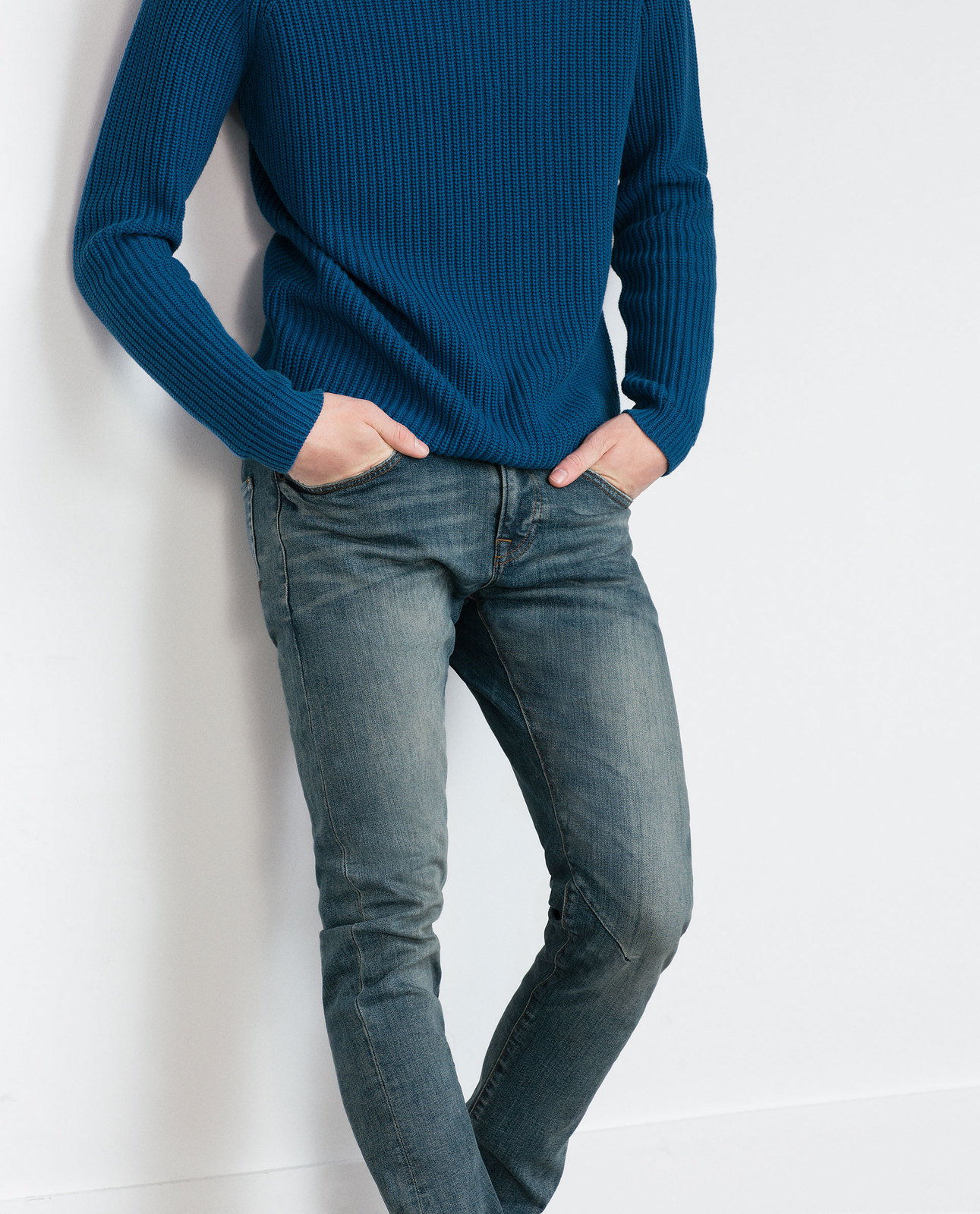 Zara divatos férfi farmer nadrág 2015.10.15 fotója