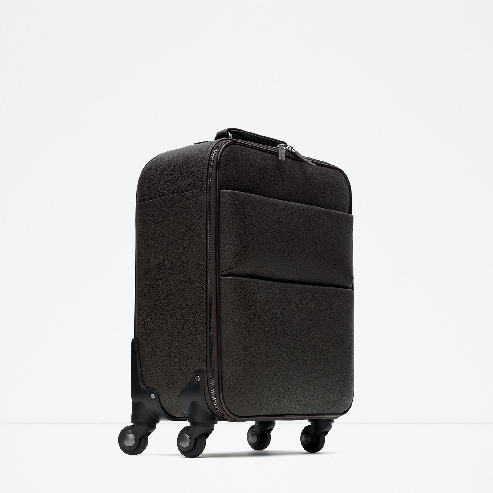 Zara ízléses dombor mintás bőrönd 2015 fotója