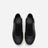 Zara férfi fekete kígyómintás sport cipő