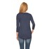 Orsay női sötétkék mintás hosszú ujjú T-shirt
