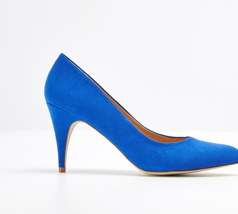 Reserved kék magassarkú cipő 2015 fotója