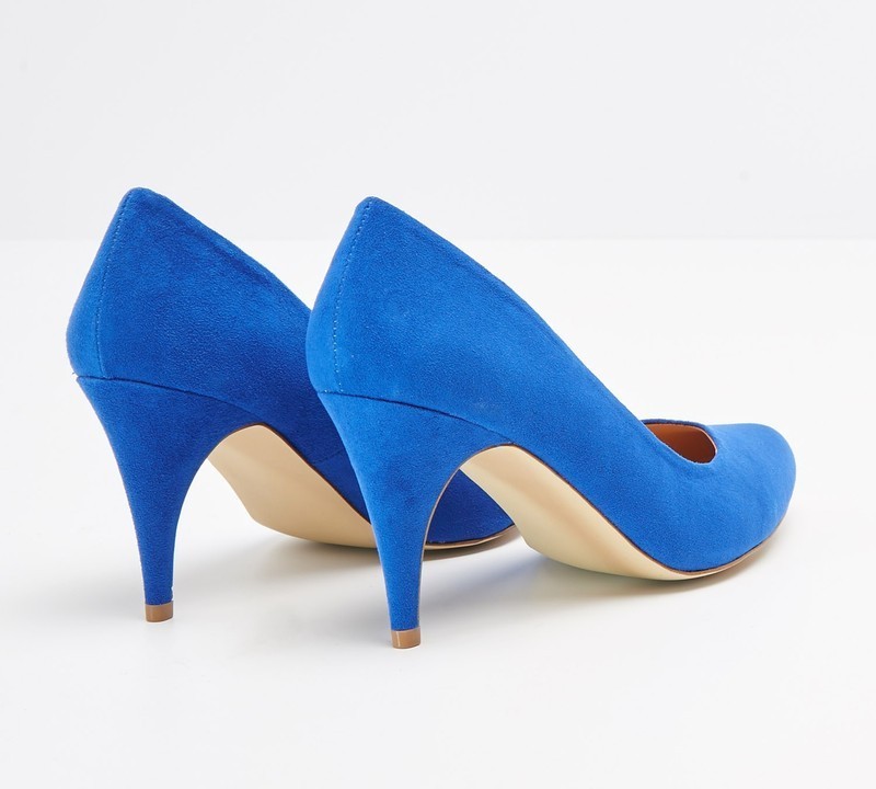 Reserved kék magassarkú cipő 2015.02.21 fotója