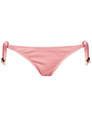 New Yorker rózsaszín csíkos oldaltkötős bikini alsó