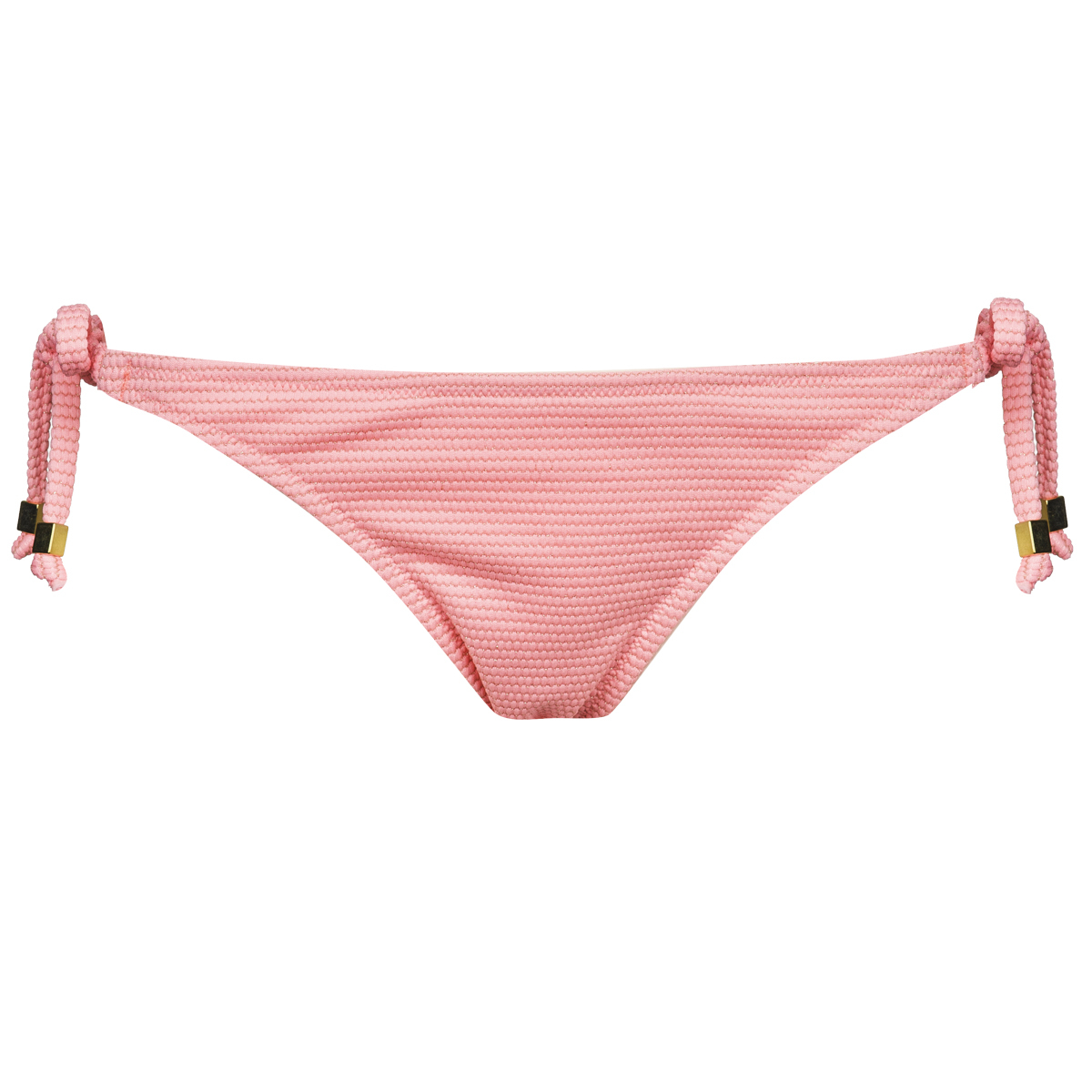 New Yorker rózsaszín csíkos oldaltkötős bikini alsó fotója