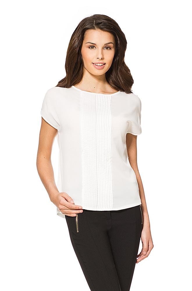 Orsay fehér pliszé T-Shirt fotója