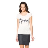 Orsay "Happiness" feliratos fehér T-shirt kép