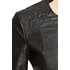 Orsay fekete hímzett motoros dzseki
