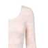 Tally Weijl halvány rózsaszín csipke virágos hosszú ujjú top