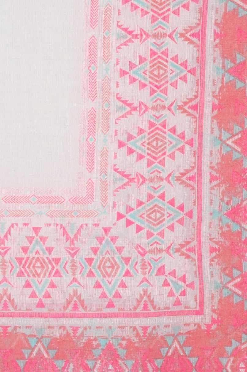 Tally Weijl pink mintás könnyű női sál 2015 fotója