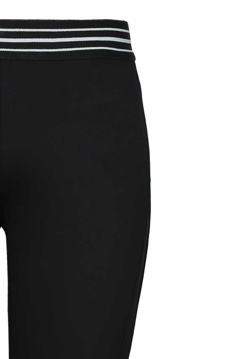 Tally Weijl fekete leggings monokróm kötött derékrésszel 2015 fotója