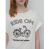 Pull and Bear ride on fehér biciklis póló