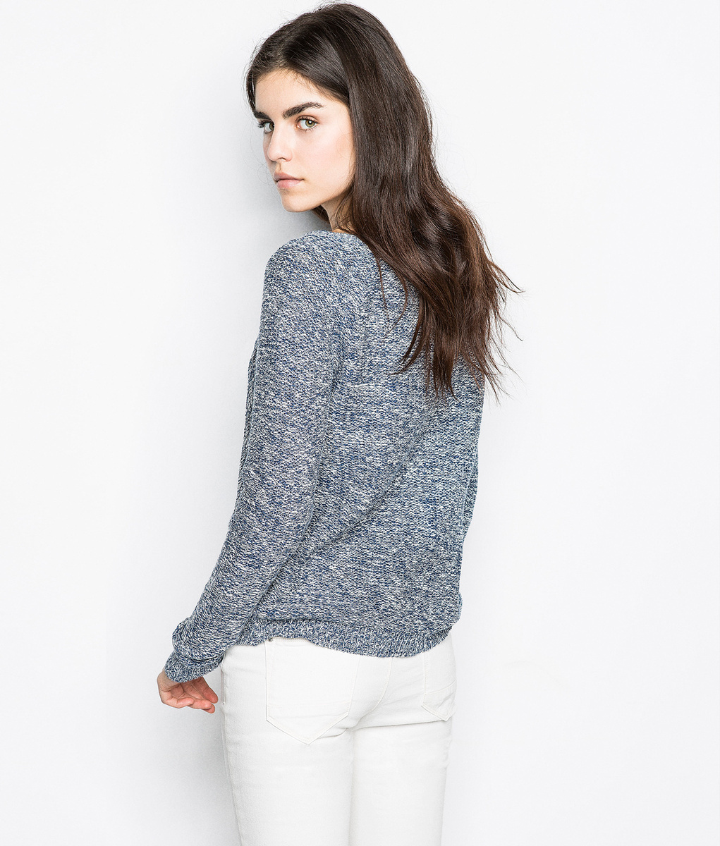 Springfield fordított kötésű női pulóver 2015 fotója