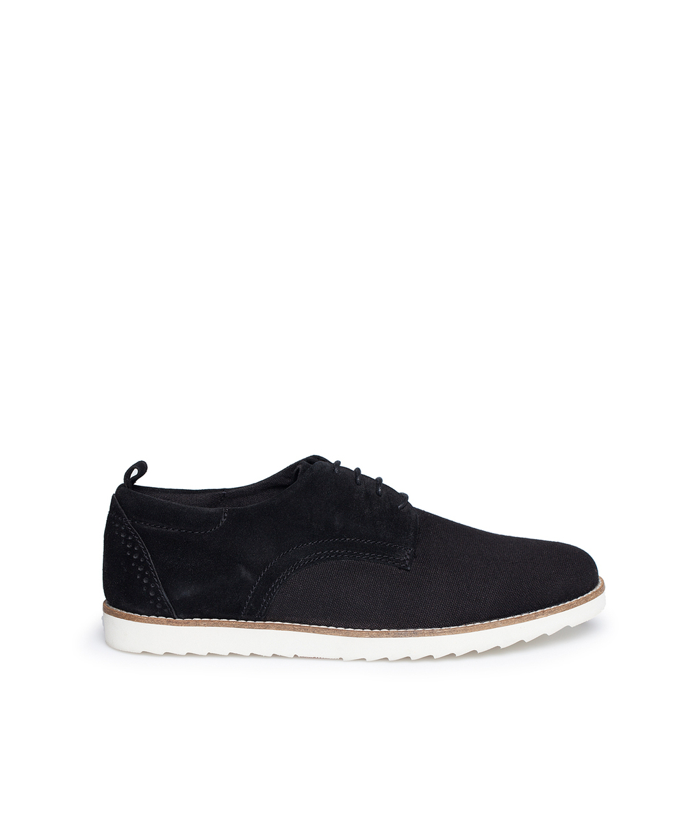 Springfield fekete velúr casual cipő 2015 fotója