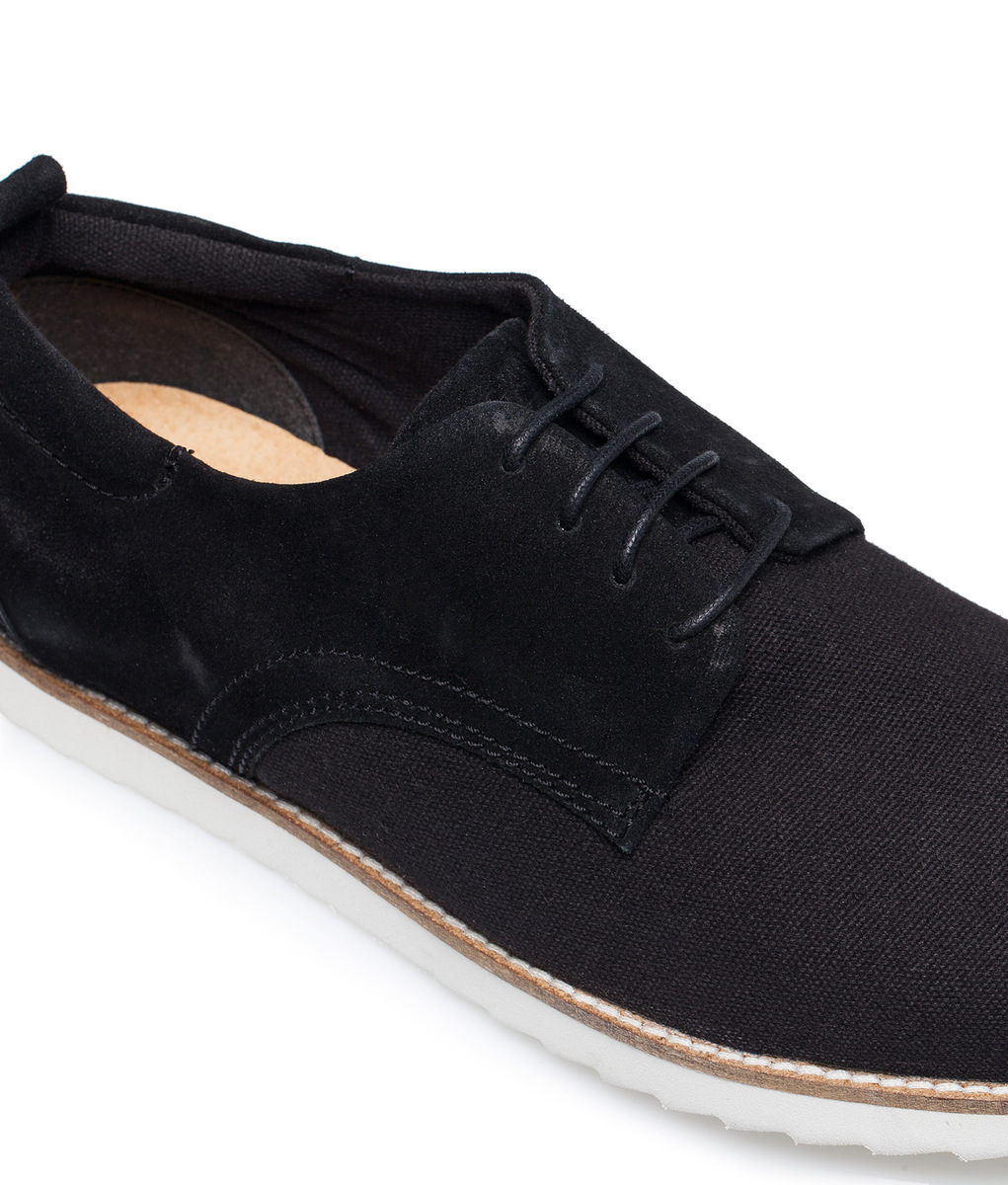 Springfield fekete velúr casual cipő 2015.02.28 #76609 fotója