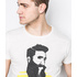 Springfield szakállas férfit ábrázoló póló