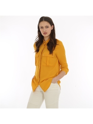 Pimkie napraforgó sárga női ing