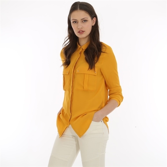 Pimkie napraforgó sárga női ing fotója