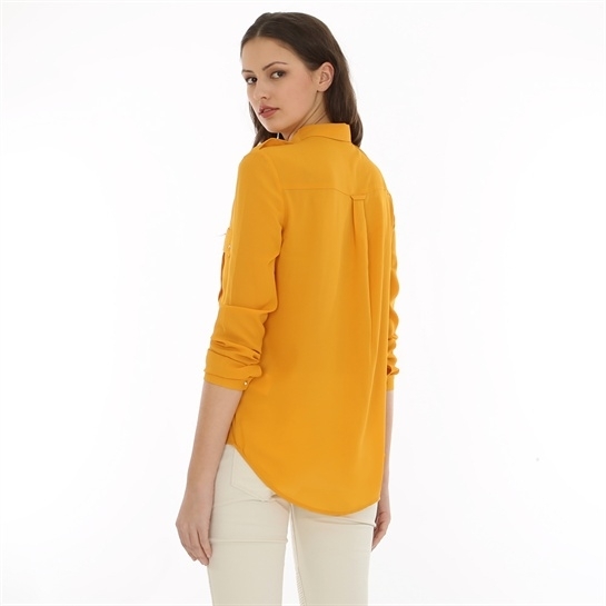Pimkie napraforgó sárga női ing 2015 fotója