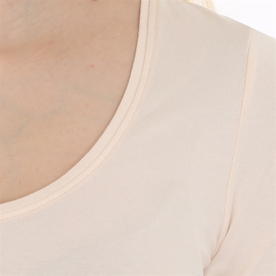 Pimkie menő női púder színű csónak nyakú T-shirt 2015.02.27 #78119 fotója