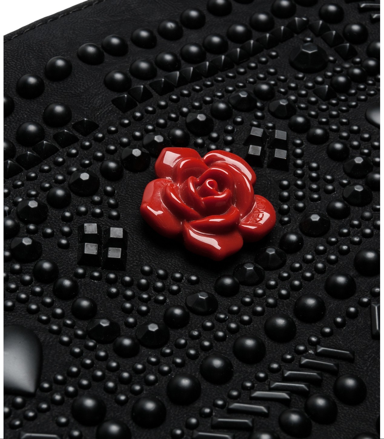 Replay női műbőr táska vörös rózsa díszítéssel fotója