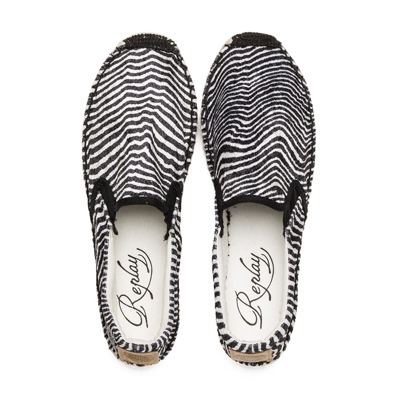 Replay zebracsíkos espadrille cipő 2015.02.27 #79326 fotója