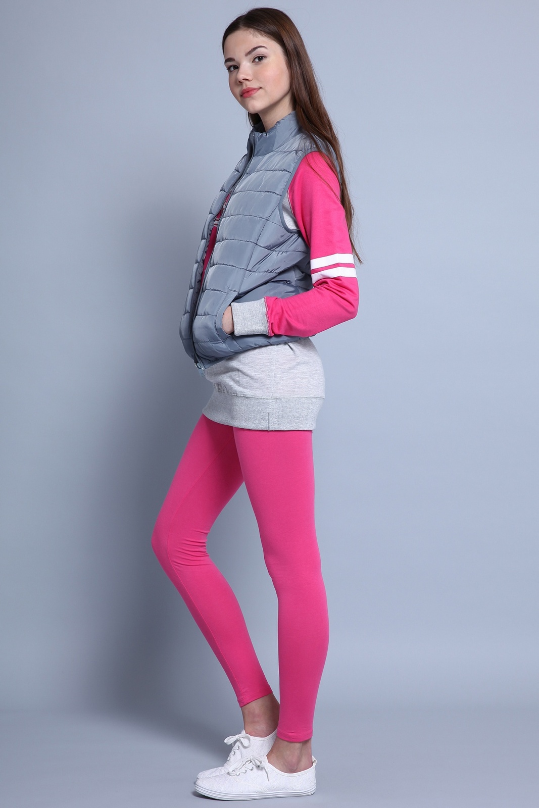 Terranova női nylon pufi mellény dzseki 2015.02.28 fotója