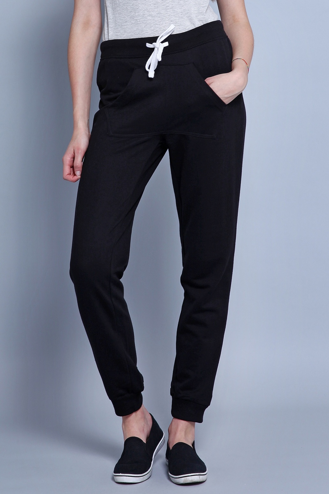 Terranova buggyos fekete női nadrág fotója