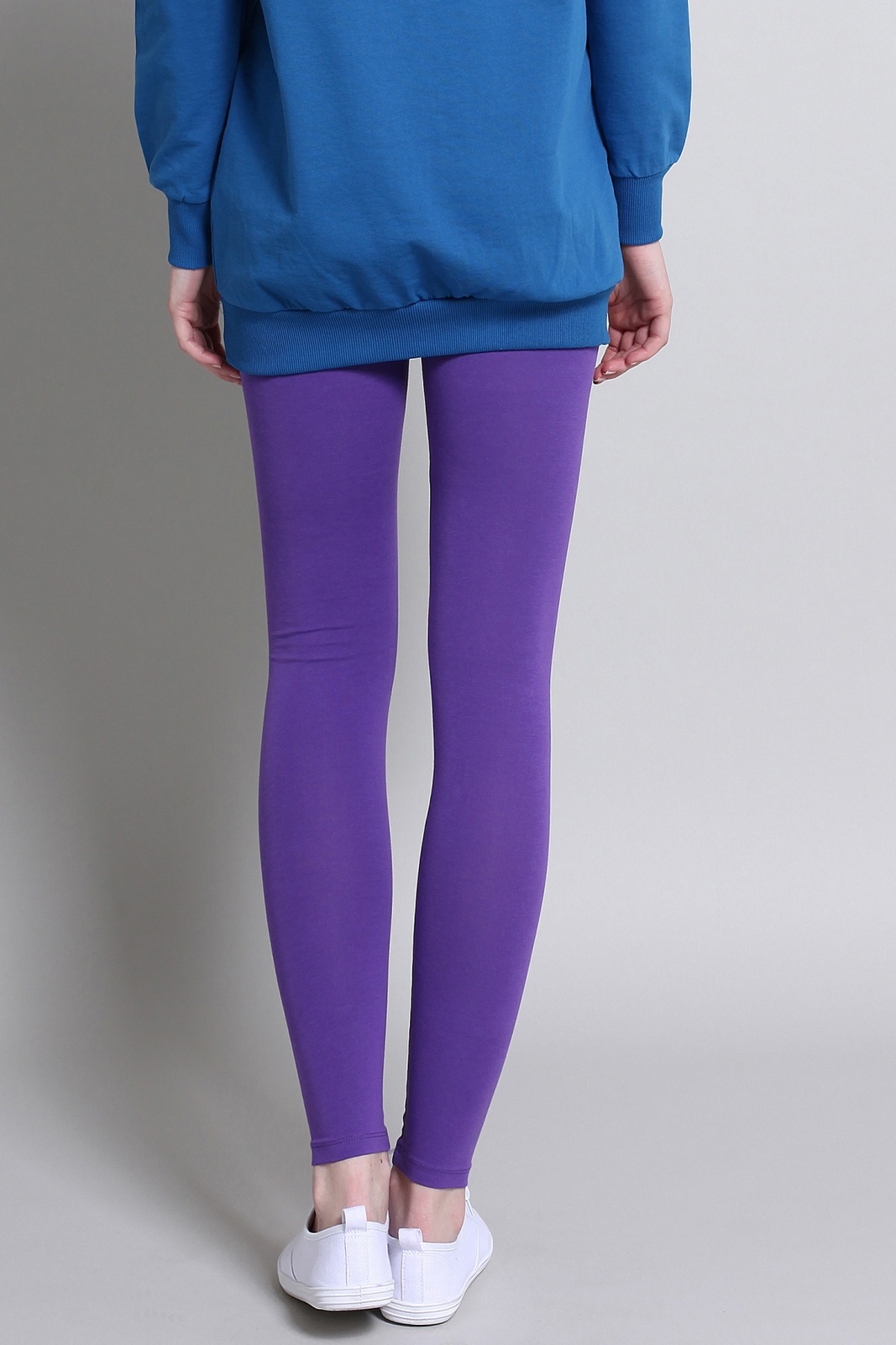 Terranova egyszínű lila női leggings 2015 fotója