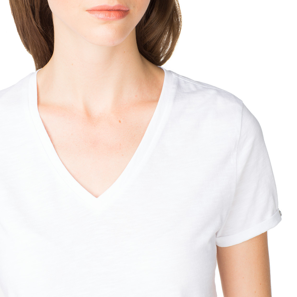 Tommy Hilfiger női fehér pamut T-shirt 2015.03.01 fotója