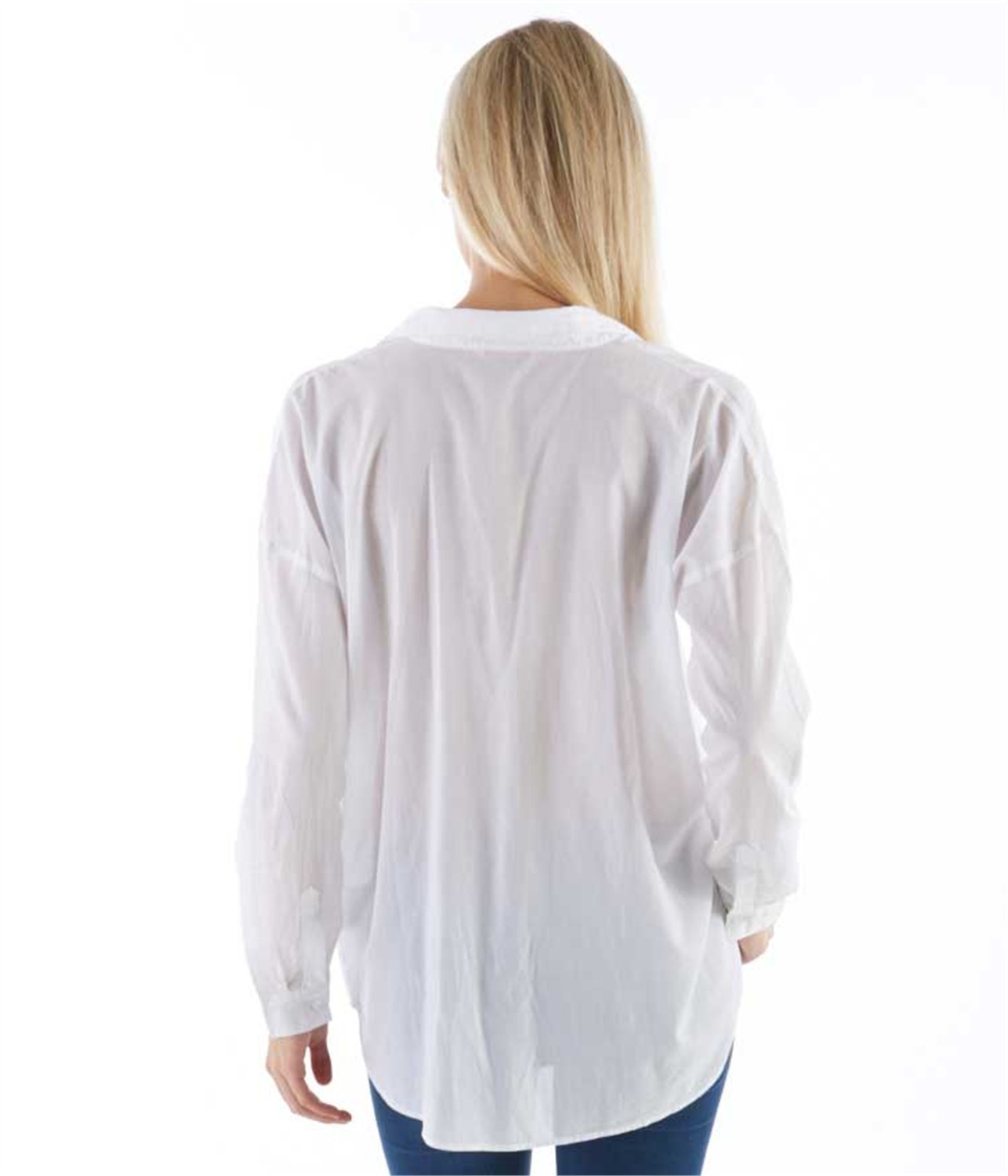 Camaieu oversize női fehér ing 2015 fotója