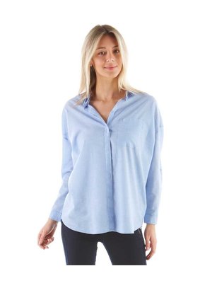 Camaieu női világoskék oversize ing