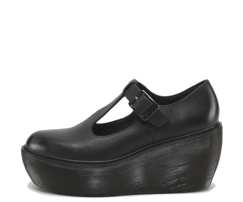 Dr. Martens Karina fekete platform csatos cipő 2015.03.12 #82375 fotója