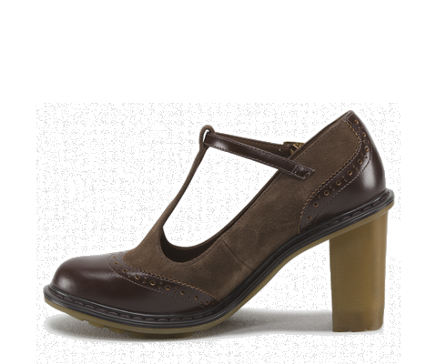 Dr. Martens barna magassarkú női cipő 2015.03.06 fotója