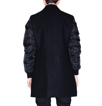 Dr. Martens férfi bőr hibrid kabát 2015 fotója