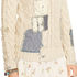 Ralph Lauren lenvászon pamut kötött pulcsi