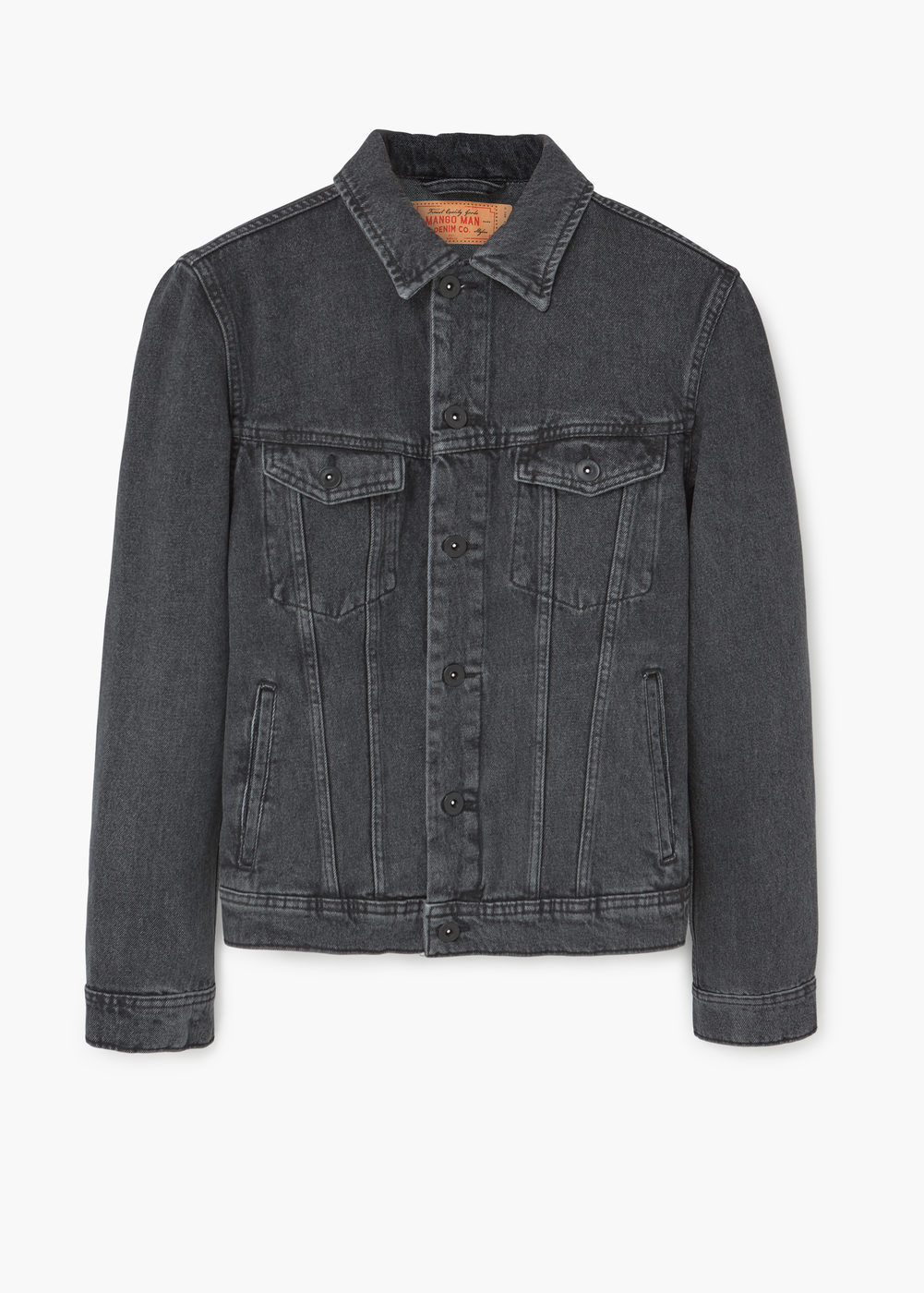 Mango fekete denim dzseki 2016.12.22 #d905ec2fbb# fotója