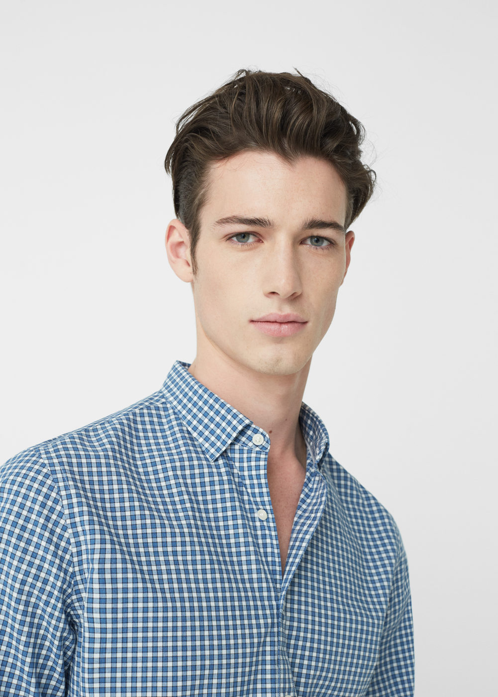 Mango slim-fit kockás ing 2016.12.22 fotója