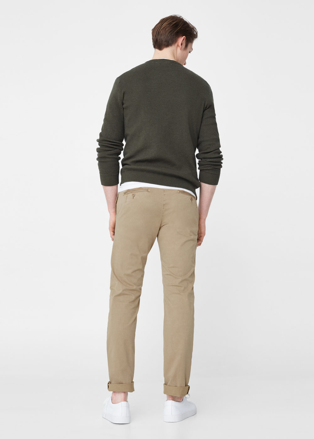 Mango slim-fit garment-dyed chino nadrág 2016.12.22 #b88e6fd19e# fotója