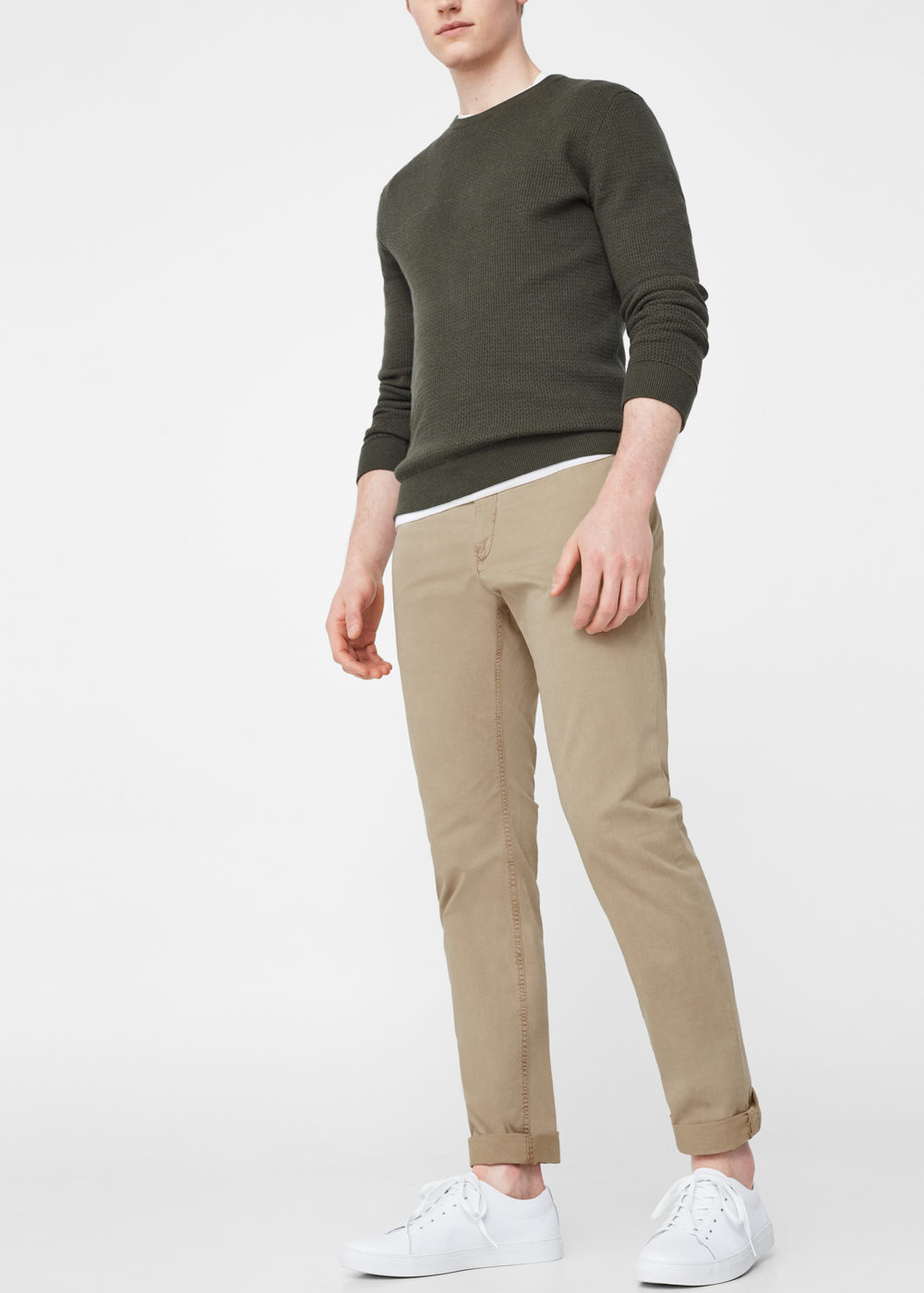 Mango slim-fit garment-dyed chino nadrág 2016.12.22 #328ffa3d8f# fotója