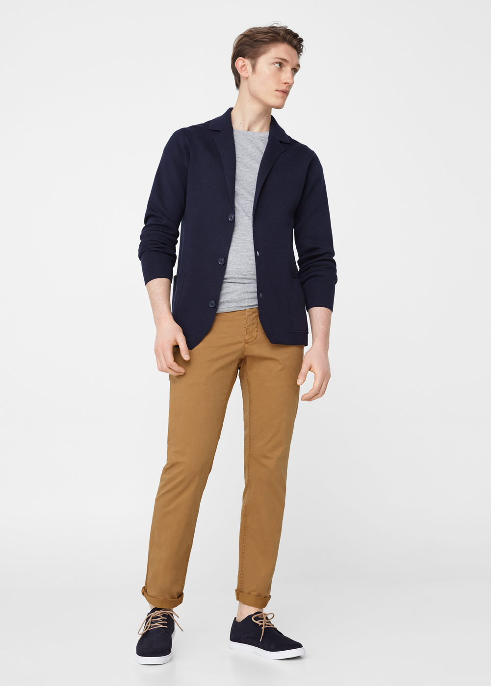 Mango slim-fit garment-dyed chino nadrág 2016.12.22 #fb911f6d69# fotója